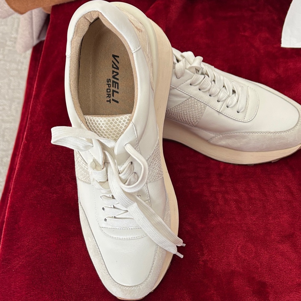 Vaneli White Women's Sneakers